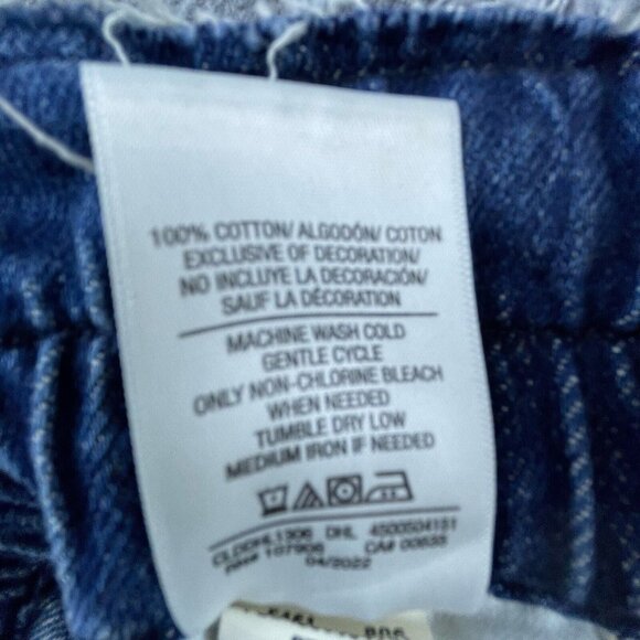 Hudson Jeans Womens 24 Wide Leg Paper Bag Belted Baggy Denim Trouser Dancehall - Picture 10 of 10